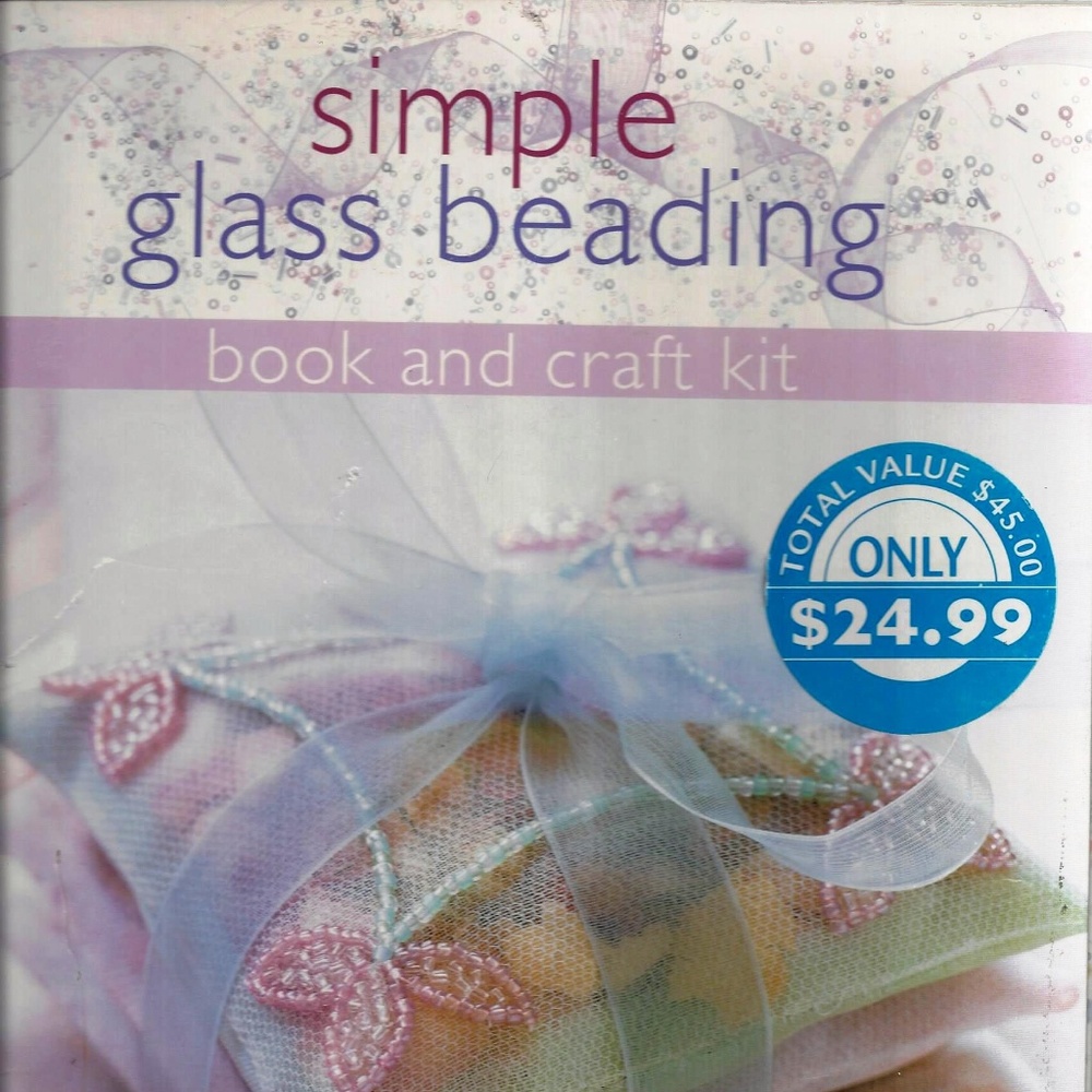 "Simple Glass Beading" Book & Craft Kit Brand New